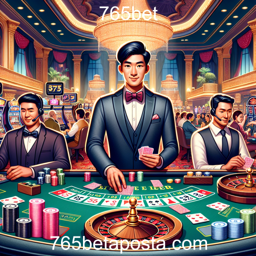 A Emoção dos Cassinos Ao Vivo no 765bet